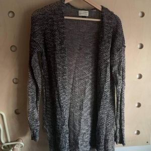 Grey knit sweater